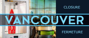 Fermeture du magasin de Vancouver