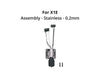 Bambu Lab Complete Hotend Assembly - X1E Only - Voxel Factory -3D printer- Imprimante 3D