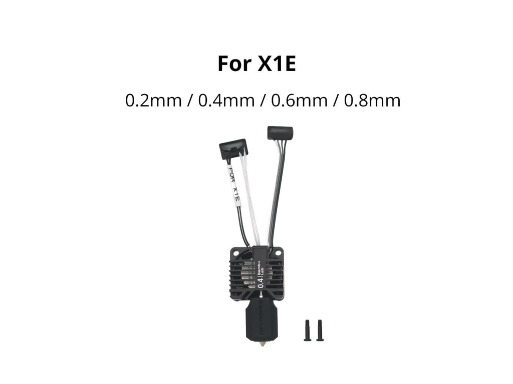 Bambu Lab Complete Hotend Assembly - X1E Only - Voxel Factory -3D printer- Imprimante 3D