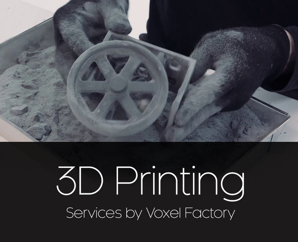Voxel Factory SLS 3D printing service with Sinterit Lisa 3D printer thumbnail