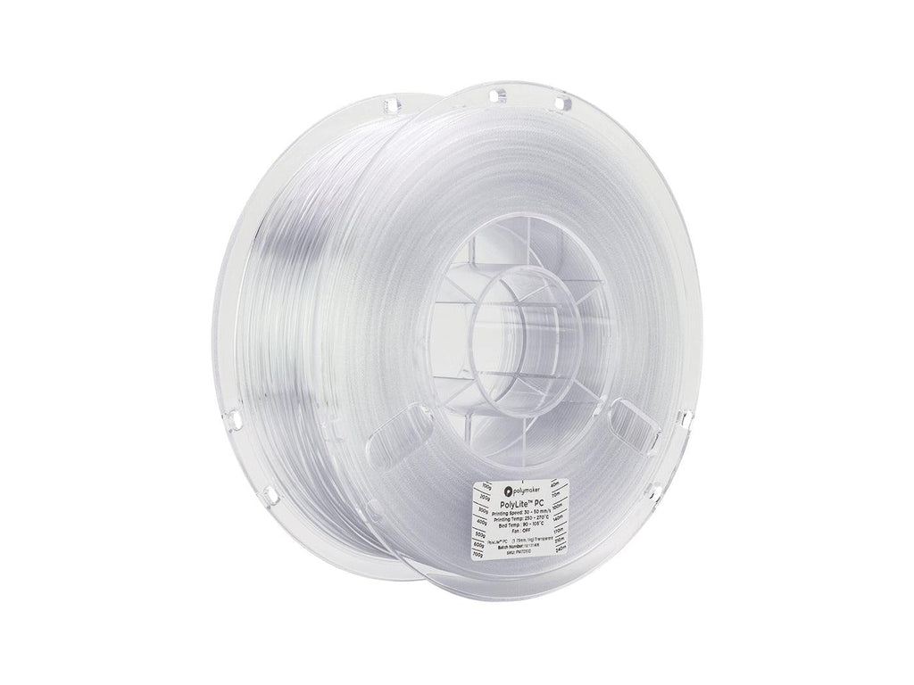 Polymaker PolyLite Transparent PC 1.75mm 1kg - Voxel Factory -3D printer- Imprimante 3D