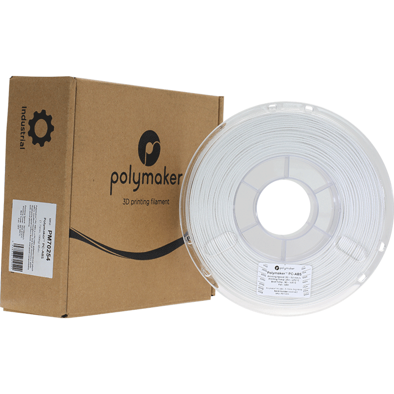 Polymaker PC-ABS white 1.75 1KG - Voxel Factory -3D printer- Imprimante 3D