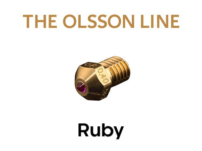 The Olsson Line Ruby 2.85mm Nozzle - Voxel Factory -3D printer- Imprimante 3D